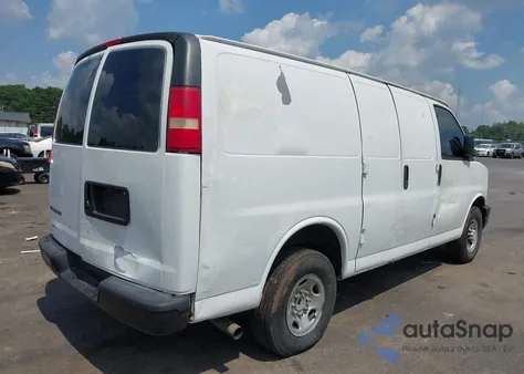 2007 Chevrolet Express Work Van from USA, damaged, VIN 1GCGG25V371124133